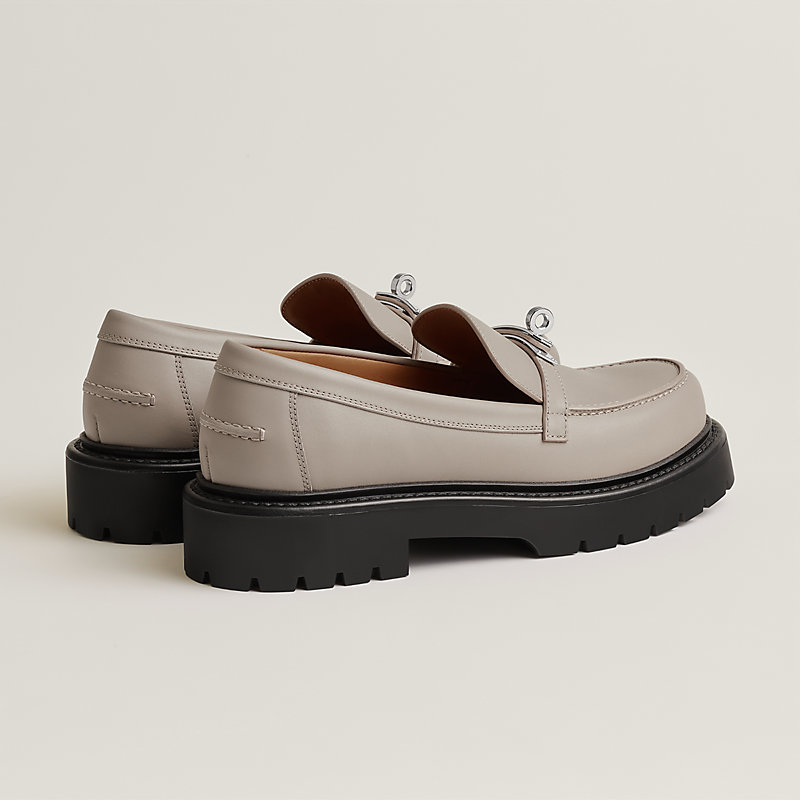 日本完売♪【HERMES】 アイコン ローファー リネンベージュ Icone loafer | Hermès Mainland China